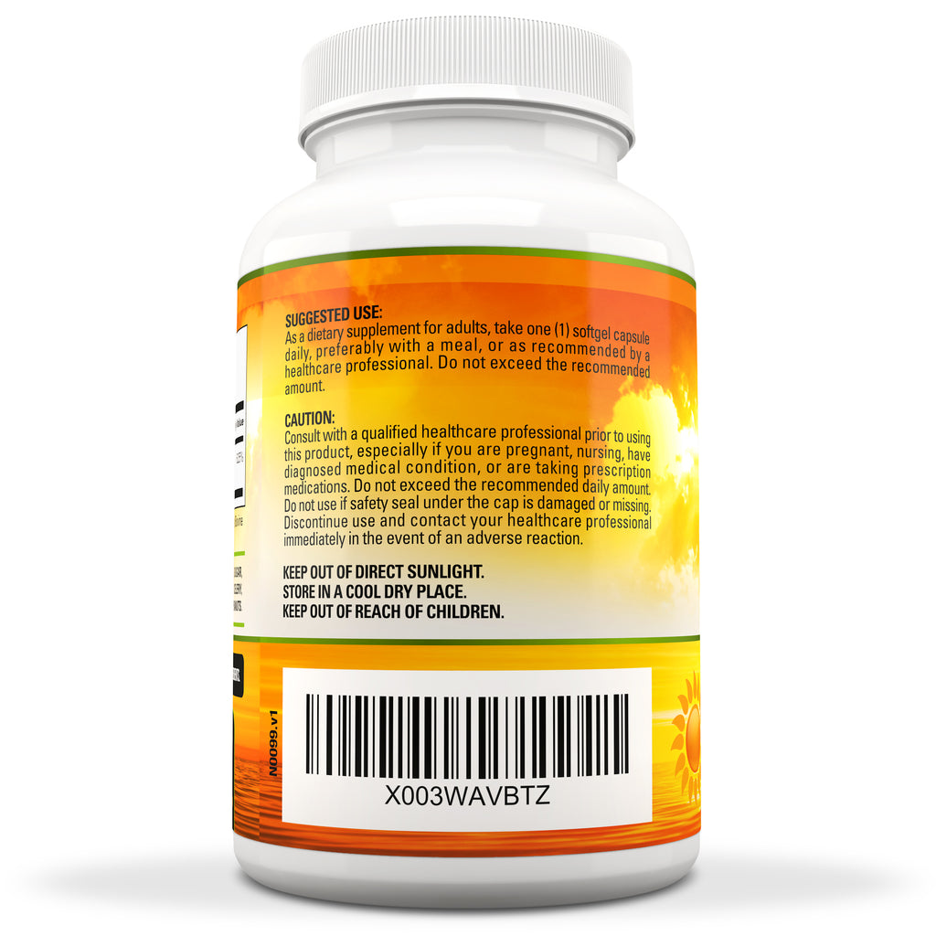 Vitamin D 5,000 IU, Maximum Strength