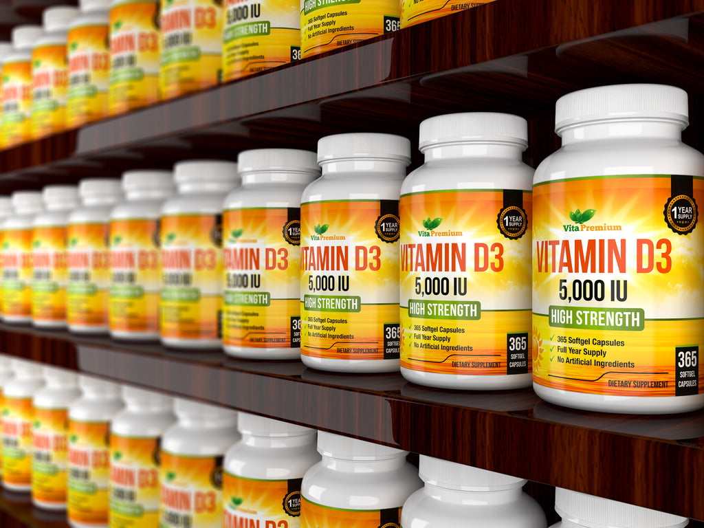 Vitamin D 5,000 IU, Maximum Strength
