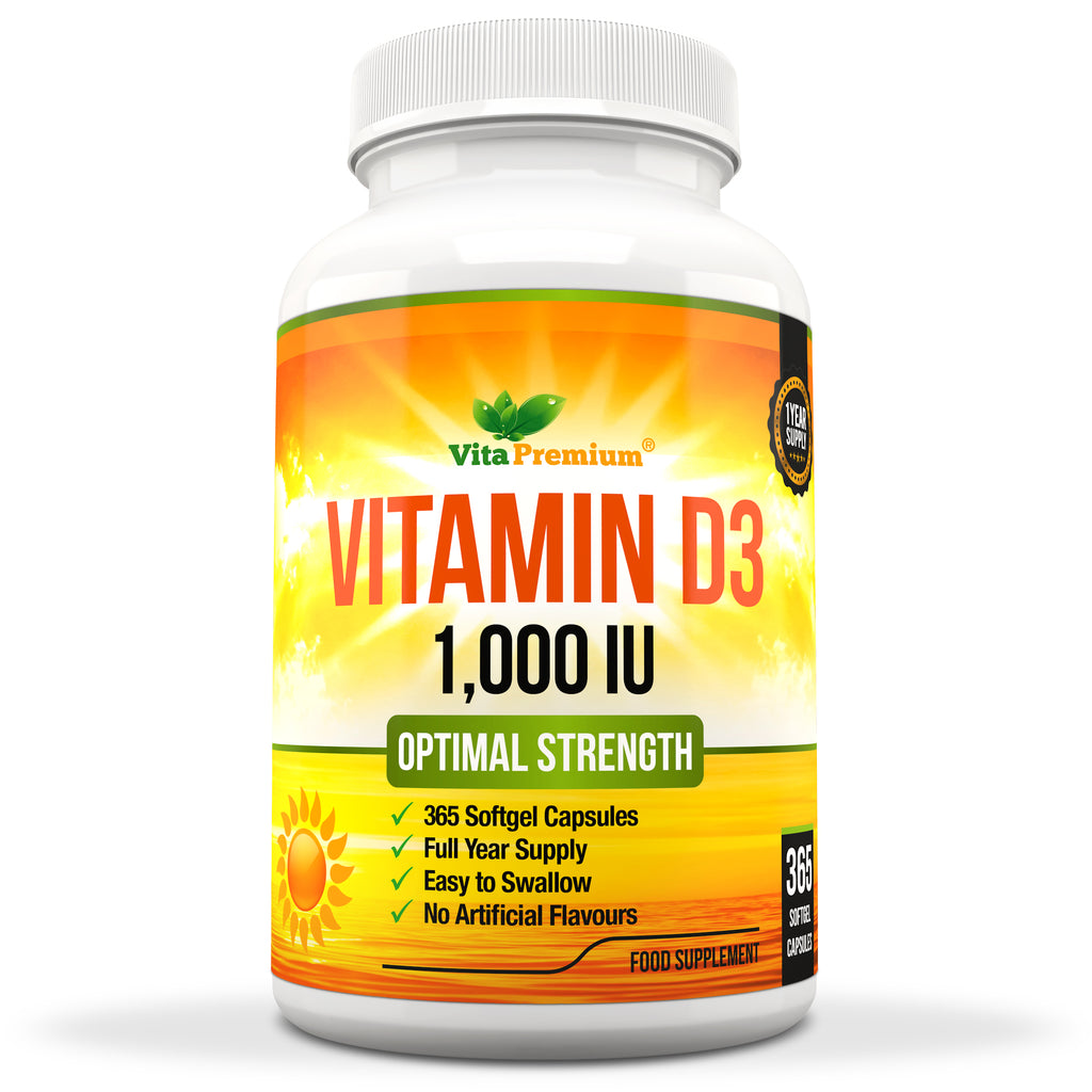 Vitamin D 1,000 IU, Optimal Strength